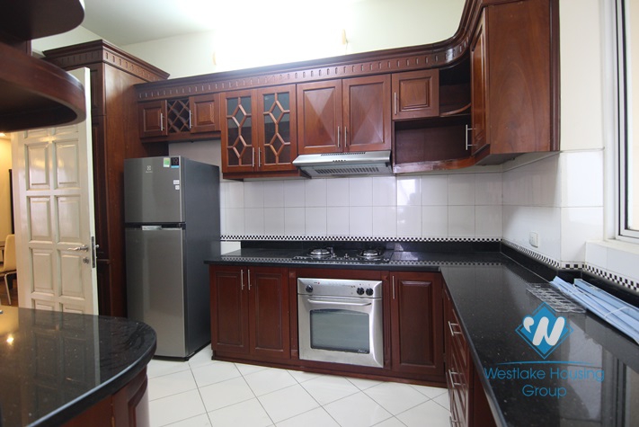 Furnished 04 bedrooms apartment for rent in Ciputra, Hanoi